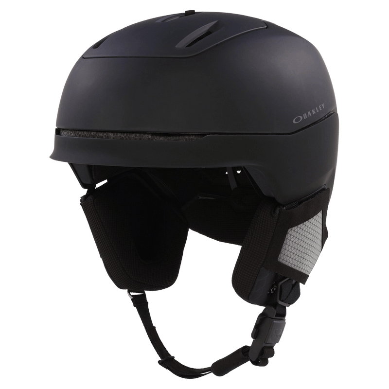 Front side view of the Oakley Mod 5 MIPS Helmet in Blackout