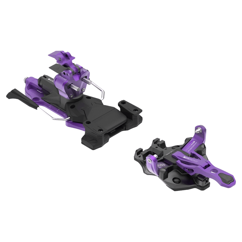 Indigo front view of ATK Freeraider 15 Evo Ski Touring Bindings