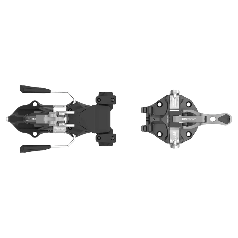 Titanium view of ATK Freeraider 15 Evo Ski Touring Bindings