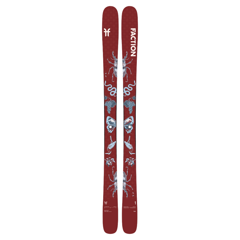 Top view of Faction 2027 Prodigy 1 Capsule Ski