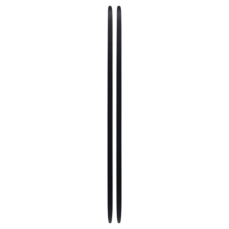 Base view of the Fischer Aerolite 80 XC Skis in Skate colourway, unisex's model