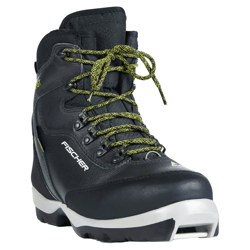 Main view of the Fischer BCX Grand Tour XC Boots in Black colourway, unisex's model