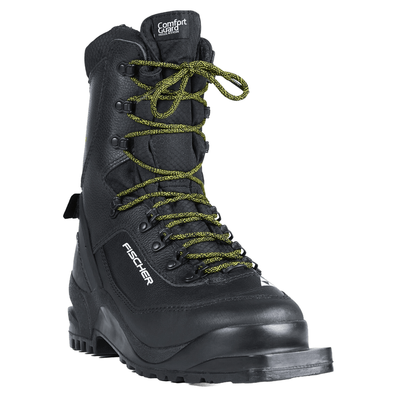 Main view of the Fischer BCX Transnordic 75 XC Boots in black colourway, unisex's model