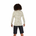 Back view of the Fox Ranger Tru Dr LS Jersey in Cream colourway, women's model