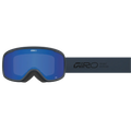 Front view of the Giro Cruz goggles in Indigo with Grey Cobalt lenses