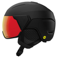 Side view of the Giro Orbit Spherical MIPS Visor Helmet in Matte Black colourway, unisex's model
