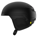 Side view of the Giro Own MIPS Helmet in Matte Black colourway, unisex's model