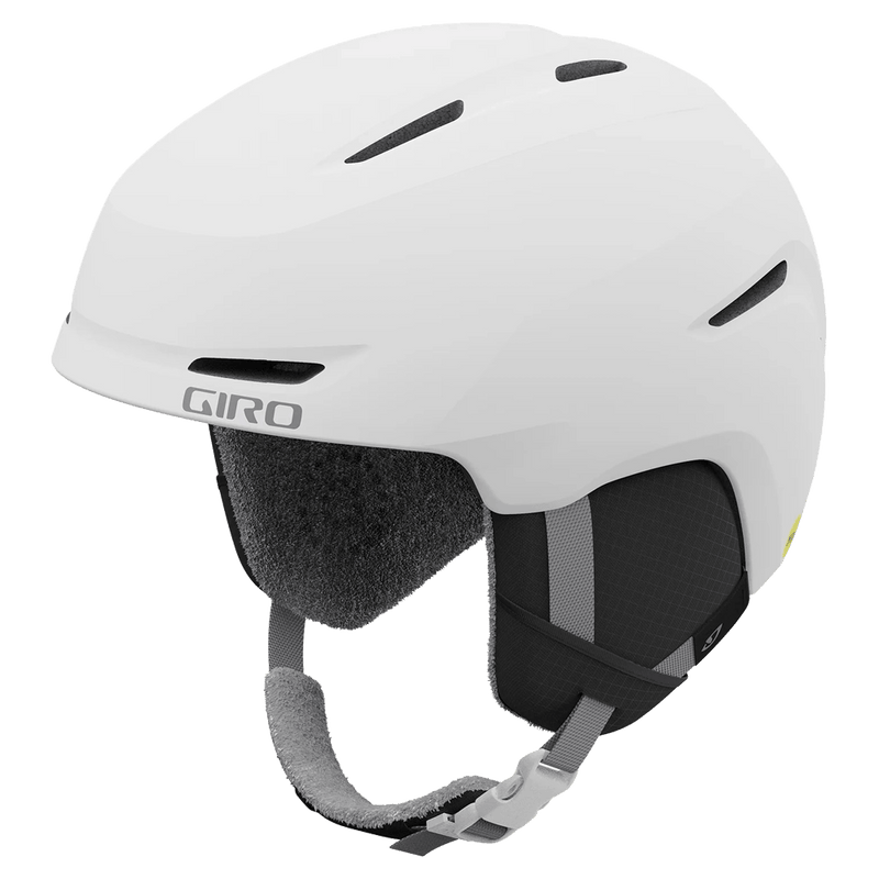 Main view of the Giro Sario MIPS Helmet in Matte White colourway, unisex's model