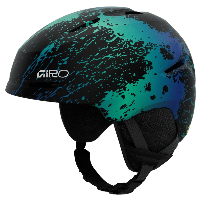 Main view of the Giro Spur Jr MIPS Helmet in Neon Pink Surge colourway, KIDS's model