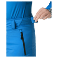 Blue Helly Hansen Legendary Insulated Ski Pant featuring an adjustable Velcro waist tab and zippered hip pocket.