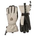 Pair view of the Hestra CZone Mountain Gloves in beige colourway, unisex model