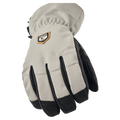 Alternative view of the Hestra CZone Mountain Gloves in beige colourway, unisex model