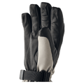 Palm view of the Hestra CZone Mountain Gloves in beige colourway, unisex model