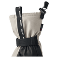 Cuff view of the Hestra CZone Mountain Gloves in beige colourway, unisex model