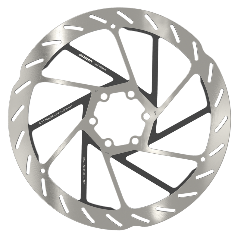 Rounded HS2 6-Bolt Bike Disc Rotor