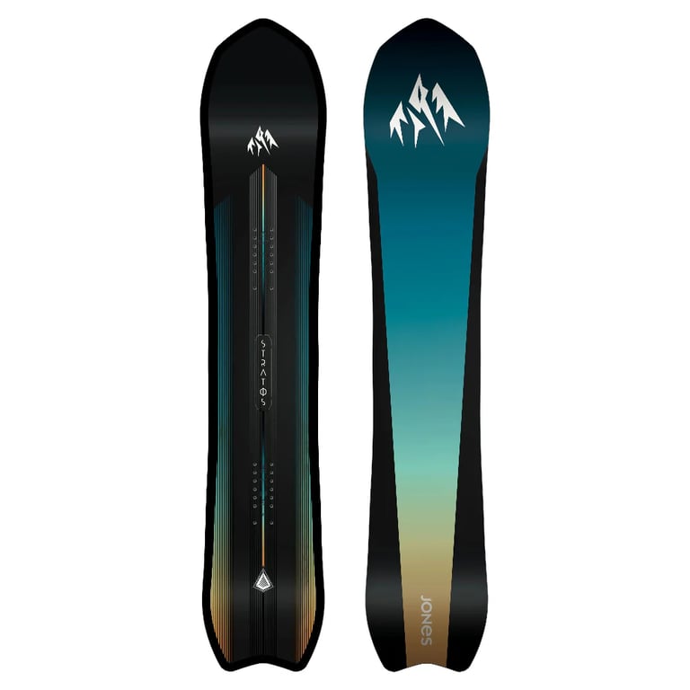 Jones 2027 Stratos Snowboard Topsheet and Base