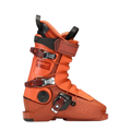 Side view of the K2 Evolver Ski Boots in Orange colourway, kids's model