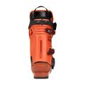 Back view of the K2 Evolver Ski Boots in Orange colourway, kids's model
