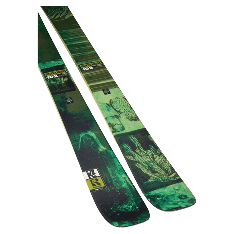 Tail view of K2 2027 RECKONER 102 Ski