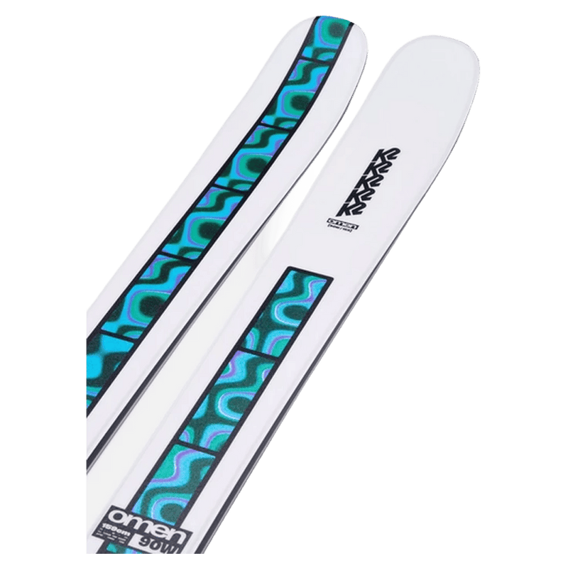 Tip view of K2 2027 Omen 90 Ski - Womens