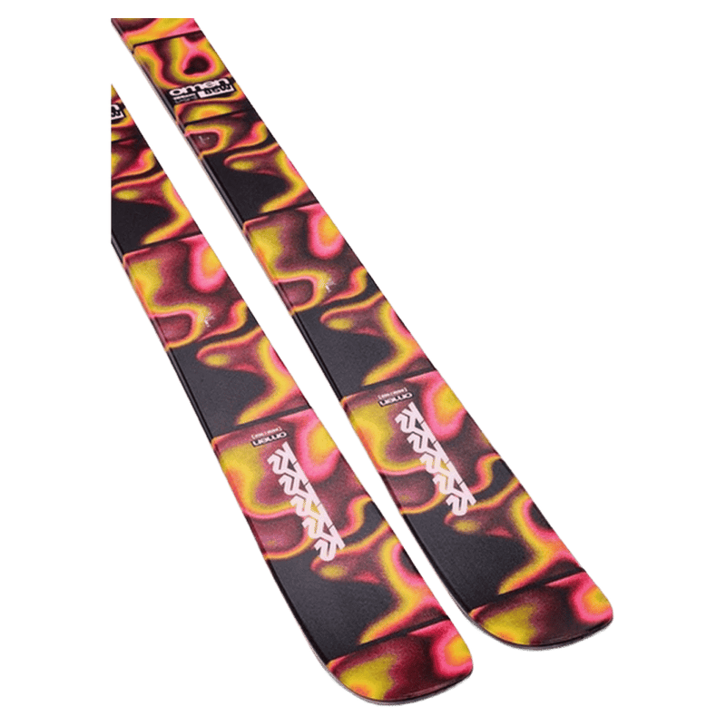 Tail view of K2 2027 Factory Omen 85 Ski w/ Bindings - Womens