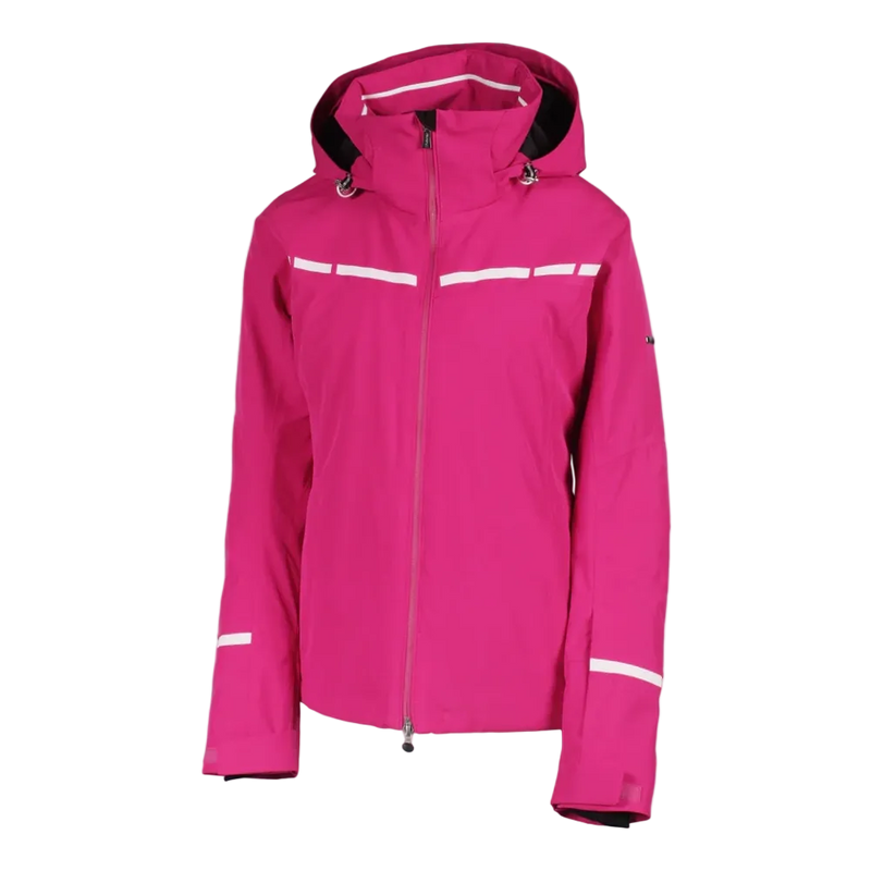 Main view of the Karbon Clarity Ski Jacket in Azalea, Women's model