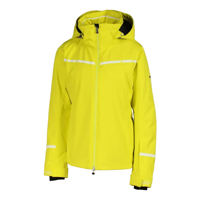 Main view of the Karbon Clarity Ski Jacket in Limelight, Women's model