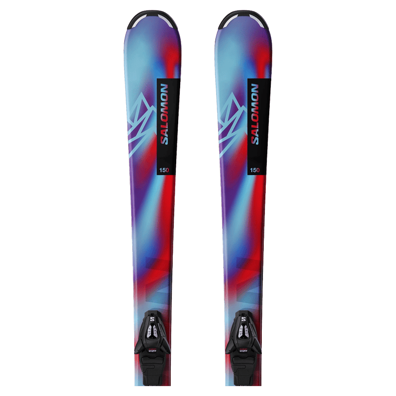Top tip view of Salomon 2027 QST Jr Ski - Kids