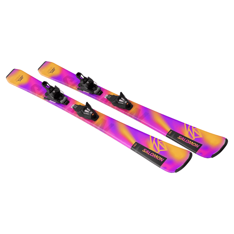 Edge view of Salomon 2027 LUX Jr Ski - Kids