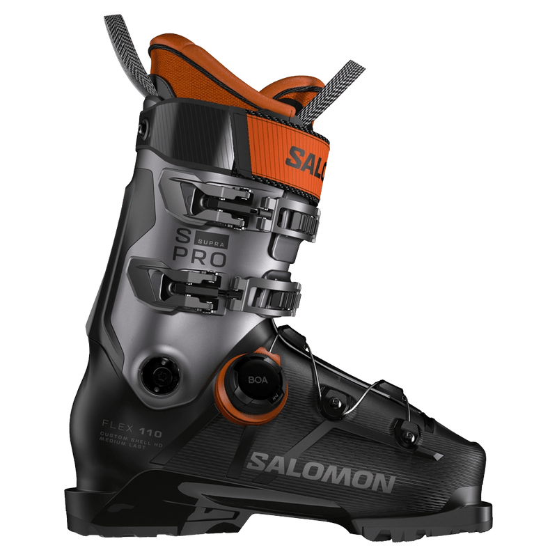 Side view of Salomon S/Pro Supra BOA 110 Ski Boots