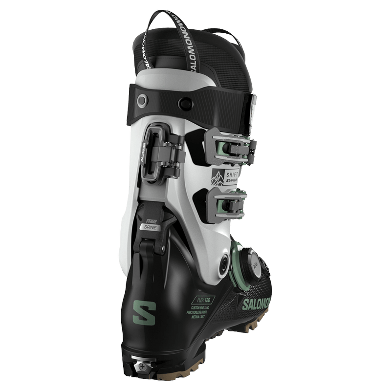 Rear view of Salomon Shift Supra BOA 120 Ski Boots