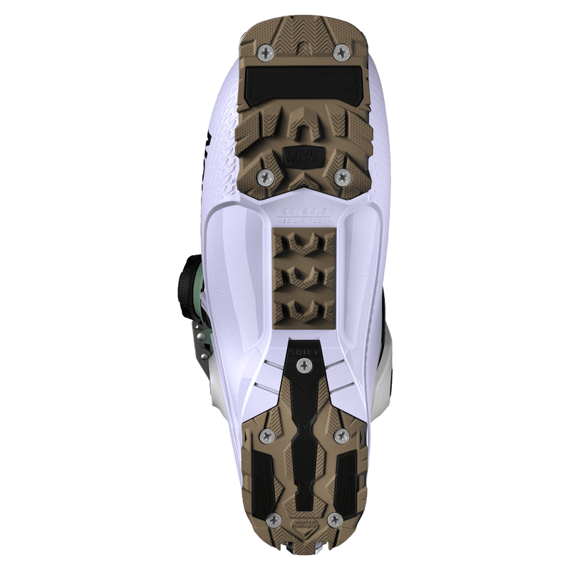 Sole view of Salomon Shift Supra S BOA 105 Gw Ski Boots - Womens