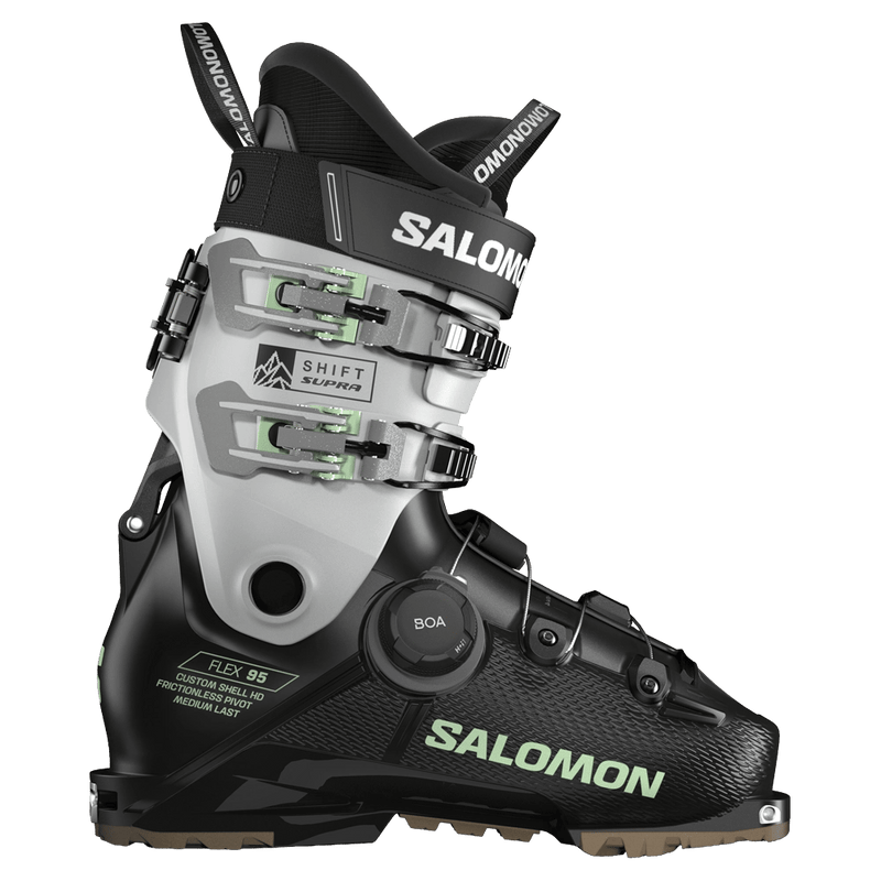 Side view of Salomon Shift Supra BOA 95 Ski Boots - Womens