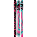 Main view of the SALOMON QST 106 Black_Pink Skis,  26/27 Unisex's model