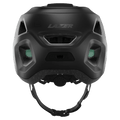Back view of the Lazer Lupo Helmet in Black colourway, unisex model