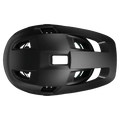 Top view of the Lazer Lupo Helmet in Black colourway, unisex model
