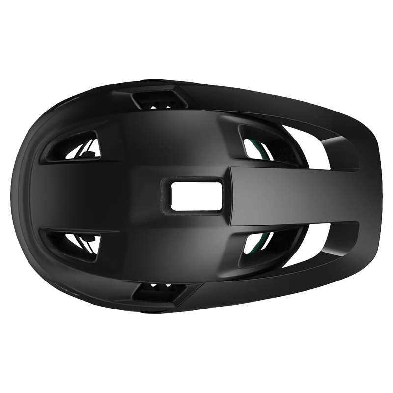 Top view of the Lazer Lupo Helmet in Black colourway, unisex model