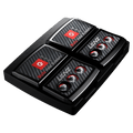 Main view of the Lenz RCB 1400 Battery Pack in Bluetooth colourway, unisex model