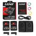 Access view of the Lenz RCB 1400 Battery Pack in Bluetooth colourway, unisex model