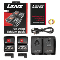 Access view of the Lenz RCB 2000 Battery Pack in Bluetooth colourway, unisex model