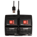 Charger view of the Lenz RCB 2000 Battery Pack in Bluetooth colourway, unisex model
