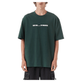 View of Barney Cools Loop Tee in colour Forest.