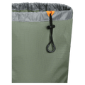 Detail view of the Mammut Ducan 24 Backpack in Jade Black colourway, women model
