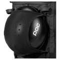Helmet holder view of the Mammut Nirvana 22L Backpack in black colourway, unisex model