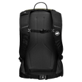 Back view of the Mammut Nirvana 22L Backpack in marsh-black colourway, unisex model