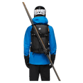 Carried view of the Mammut Nirvana 28 Backpack in black colourway, unisex model
