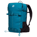 Main view of the Mammut Nirvana 28 Backpack in sapphire-black colourway, unisex model
