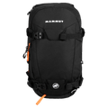 Main view of the Mammut Nirvana 30 Backpack in Black colourway, women model