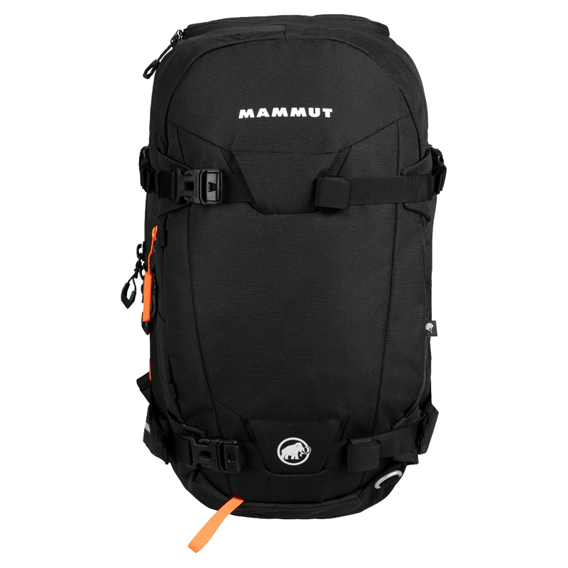 Main view of the Mammut Nirvana 30 Backpack in Black colourway, women model