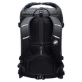 Back view of the Mammut Trion 28 Backpack in Marine Black colourway, women model